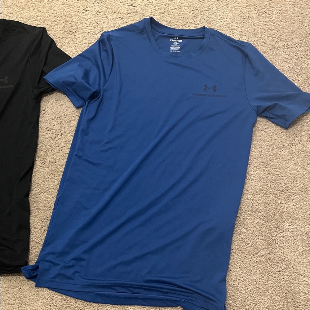 Under Armour Royal Blue & Black Performance Tee